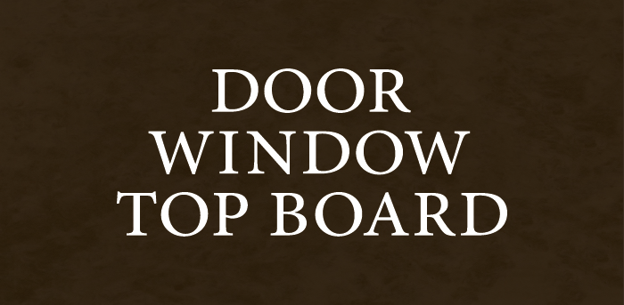 door,window,topboard